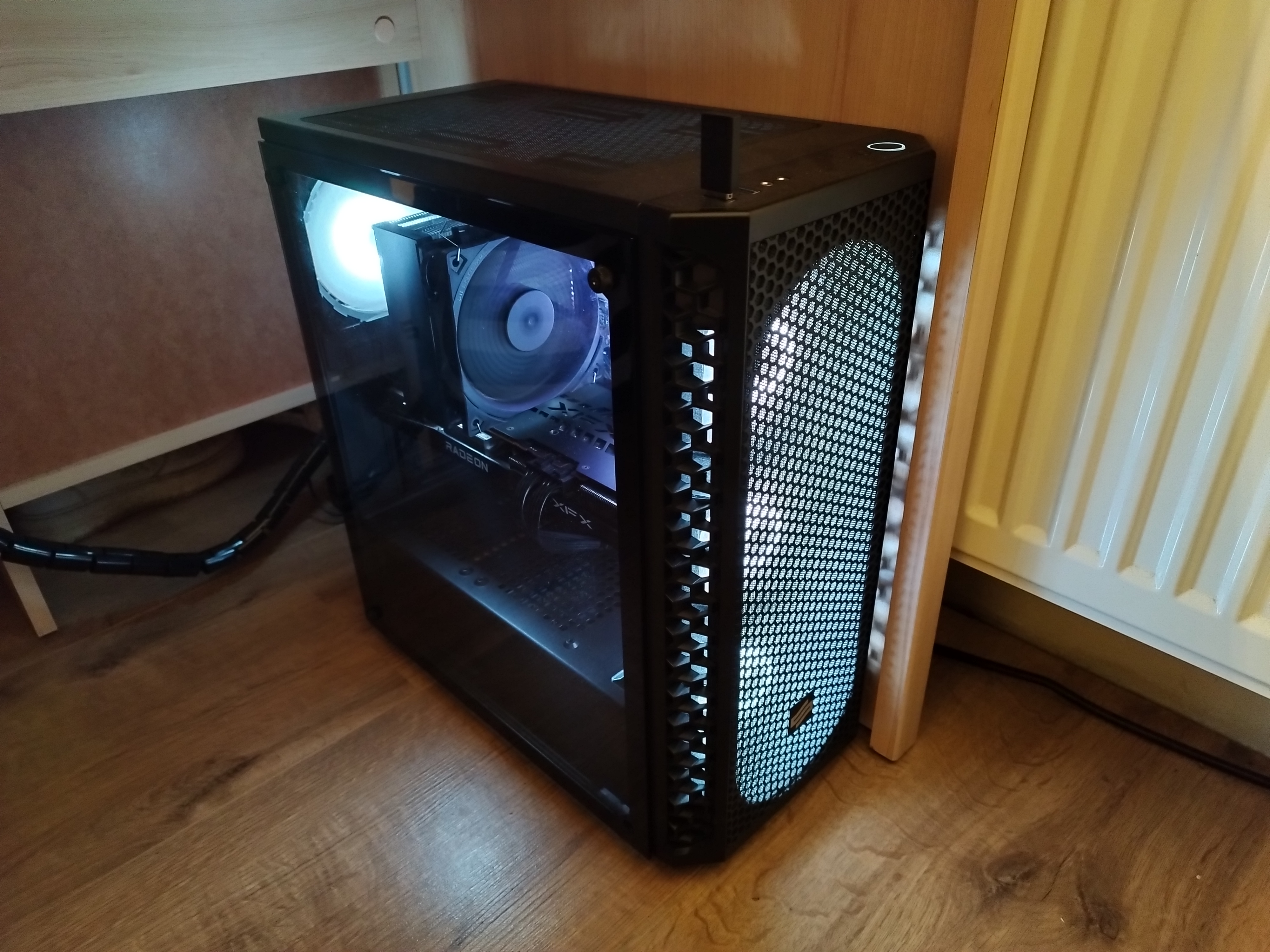 Main desktop PC photo, front view