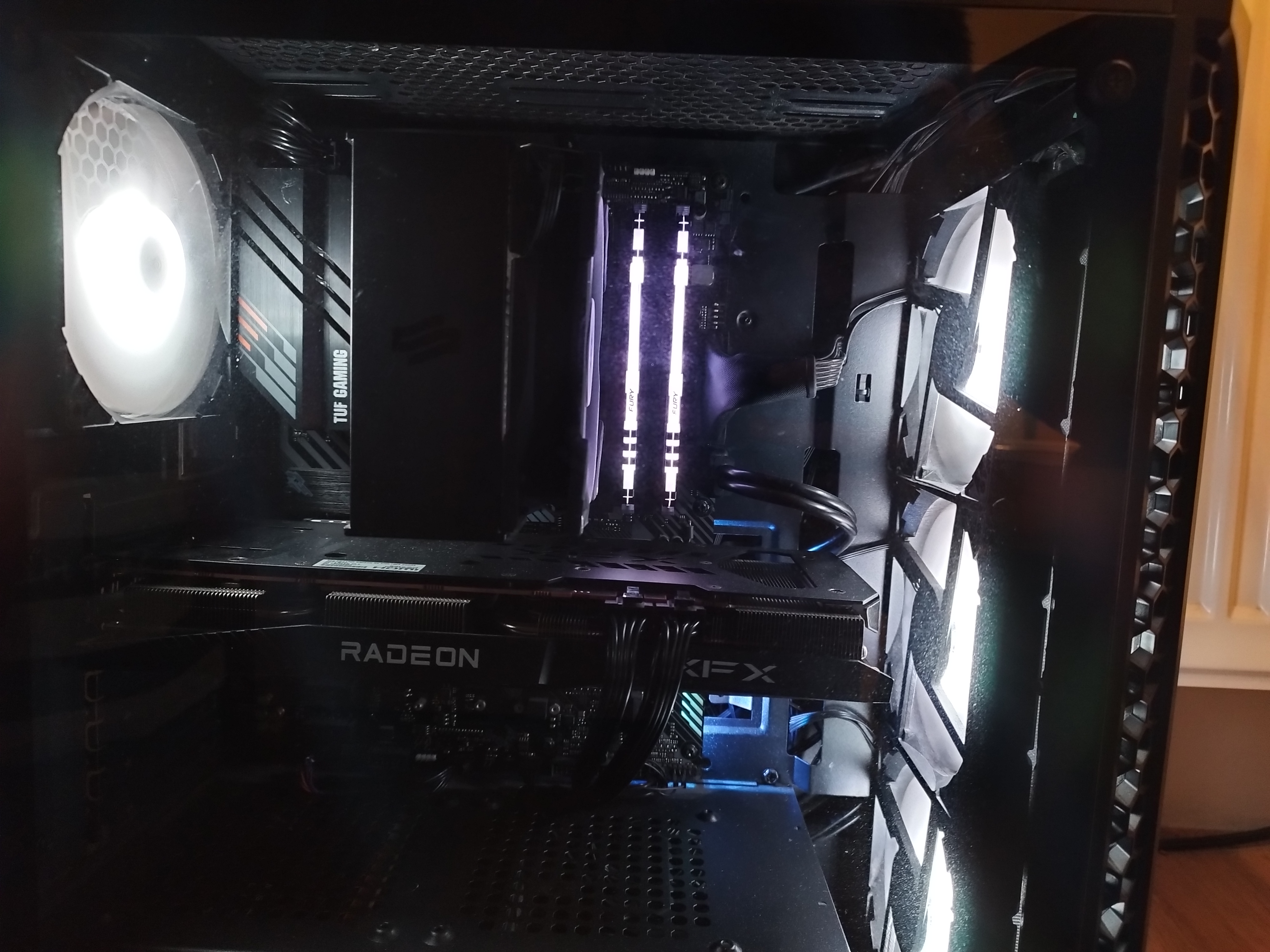 Main desktop PC photo, side view